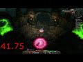 Grim Dawn Aura Apostate - Lokarr in 42 seconds - Vitality face-tank - v1.1.9.1