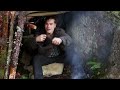 Camping in RELAXING RAIN🌧️1 Hour Bushcraft Movie in Rainy Forests & Sea