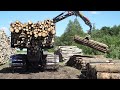 Logging with Metsis 608F, extra wide tracks
