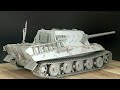TAKOM 1/35  JAGD TIGER  【construction phase】Tank Model  #scalemodel
