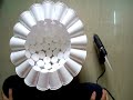 How to Make Thermocol Glass Lamp #diy #craft #art #decoration #reels #shotrs