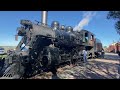 4K A Fall Day at Strasburg Railroad 2023 #steamengines #transportation