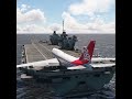 Impposible! B747 Cargolux take off from the aircraft carrier