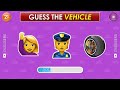 Can You Guess The Vehicle By Emoji...? 🚗🚁 | Emoji Quiz