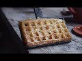 Breakfast Waffles Over The Fire - 18th Century Cooking