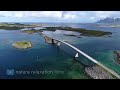 FLYING OVER NORWAY (4K UHD) 1HR Ambient Drone Film + Music by Nature Relaxation™ for Stress Relief