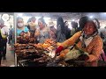 Exotic foods in Udong Resort, Cambodia street food market