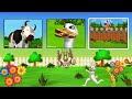 Finger Family Song - 3D Animals Finger Family Nursery Rhymes & Songs for Kids