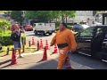 Ryogoku Kokugikan and Sumo Wrestlers Arrive for the May 2018 Tournament