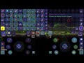 Plantera boss battle in Mobile Terraria!