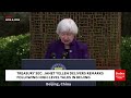 Treasury Sec. Janet Yellen Holds Press Briefing In Beijing To Detail US-China Economic Talks