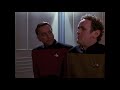 Chief O'Brien convinces Captain Maxwell to give up