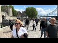 LONDON WALK 2024 | London Summer Walking Tour | London Tower Bridge to Borough Market [4K HDR]