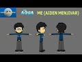 SJA/Aiden Menjivar Reference Model Sheet (For Fox-Pixar Media) (SJA)