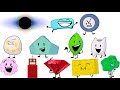 BFB but everything is alphabetical