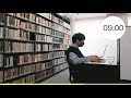 📚 STUDY WITH ME at the Library | ⌨️Typing sound + white noise | 4 hours pomodoro(no music)