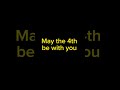 May the 4th be with you #starwars #maythe4thbewithyou #maytheforcebewithyou