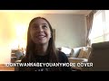Idontwannabeyouanymore Cover