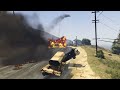 PUTIN UNDERSTIMATED NATO;Ukrainian Fighter Jets and Helicopters Attack on Russian Army Convoy | GTA5