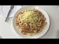 SWEET CREAMY MEATLESS SPAGHETTI!  Affordable pwede kahit araw-arawin!