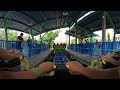 VR 360 5K Impulse Roller Coaster On Ride Front Row POV Knoebels Amusement Park 2021 06 26