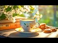Happy Jazz Music ☕ Positive Morning Spring Coffee Music and Bossa Nova Piano delicate for Good mood