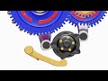 How a motorcycle transmission works (Animation)