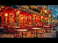 Warm Jazz Instrumental Music at Cozy Coffee Shop Ambience ☕ Jazz Relaxing Music for Working, Study