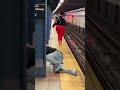 Woman Wig Snatched On NYC Train Platform