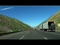 Interstate 5 in California: The Grapevine & Tejon Pass in Winter 2023