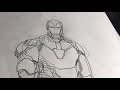 Iron Man ( I Messed Up A lot On It) Drawing