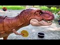 EVOLUTION Of Dinosaurs T-Rex : evil BATMAN fight Tyrannosaurus | Jurassic World Evolution 2