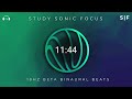Sharpen Study Skills: Pomodoro Timer with 18Hz Binaural Beats for Peak Performance