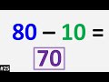 Subtract Two-Digit number by 10 (Fastest & Easiest Method) (1.NBT.C.5)