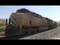 4K: FREIGHT TRAINS OVER TEHACHAPI PASS (JULY 2024)