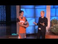 Ellen Meets the Human Basketball!