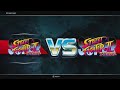 Street Fighter 30th Anniversary Collection Gameplay Online Lobby Matches