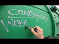 graffiti review with Wekman Molotow Permanent paint 320PP