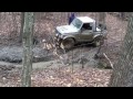 1987 Suzuki Samurai stuck in a creek