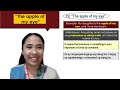 Idiomatic Expression Part 3 English Tagalog