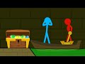 Red and Blue , Stickman Animation - All Part 15 - 25