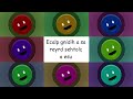dumb ways to die 8 colors in one video normal & reversed with lyrics
