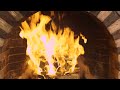 You can escape from the hustle and bustle, look at the fire in the fireplace | FIREPLACE 4K