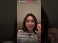 FRANCINE DIAZ IG LIVE (07/01/24)