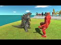 1vs1 Kaiju Monster Battle | Who is The Winner - Animal Revolt Battle Simulator
