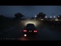 Driving safely, Night Cruise with Nissan skyline GTS-R HR31 with ambient music. Forza Horizon 5