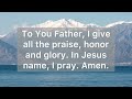 A Morning Prayer Before You Start Your Day - God, I Am Forever Grateful for Your Grace and Mercy