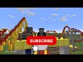 Minecraft NOOB vs PRO vs HACKER : ROLLER COASTER CHALLENGE in minecraft / Animation