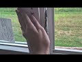 How to open a window with one knob