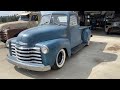 Evan's 1953 Chevy Farm Truck gets a FULL custom Interior Update!